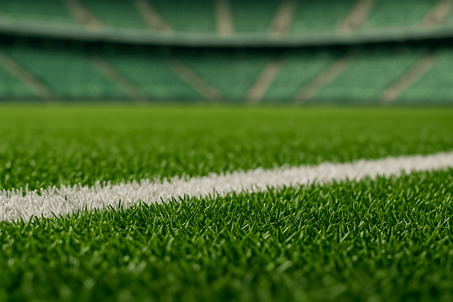 Césped sintético instalado en canchas de fútbol y tenis por HPG Sports Solutions